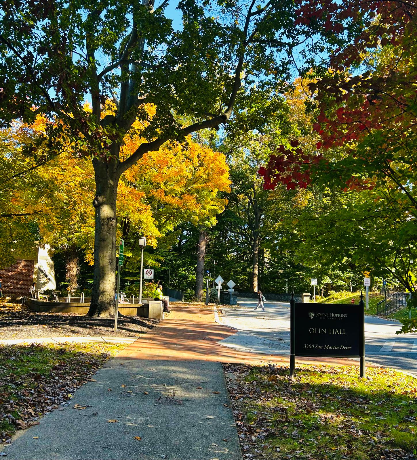 Morning run at JHU